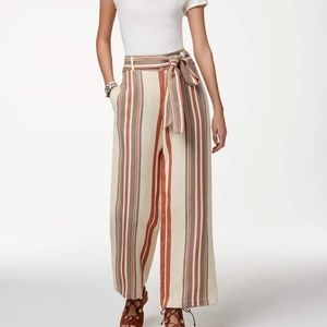 NWT! Rebecca Minkoff Molly Striped High-Rise Pants